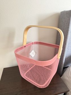 Pink basket