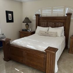 Vintage Drexel Heritage Bel Air-Queen