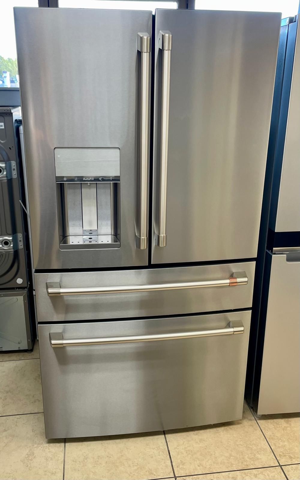 Ge Café French Door Counter Depth stainless steel