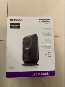 Netgear CM700 high speed modem