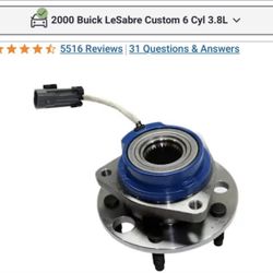 Front Bearings For 2000 Buick Lesabre Custom