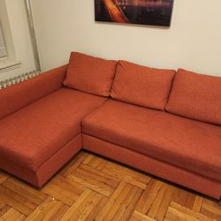IKEA FRIHETEN Sleeper sectional, 3 seat w/storage