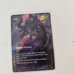 Baron nashor Alternate Art , Unleashed