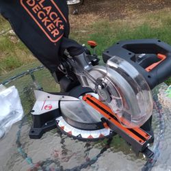 Black And Decker Slide Miter Saw 7 .1/4  No Motor 