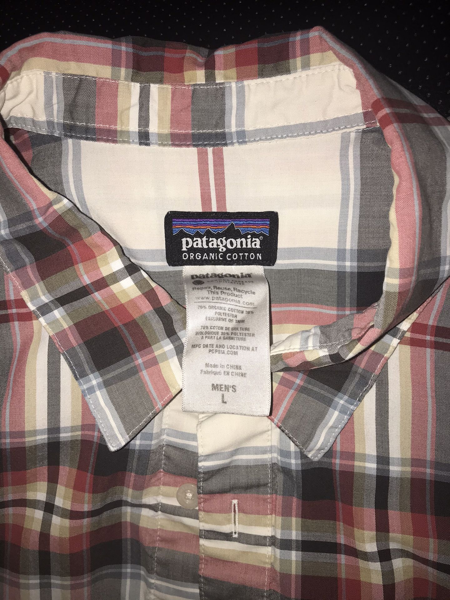 Patagonia short sleeve size large