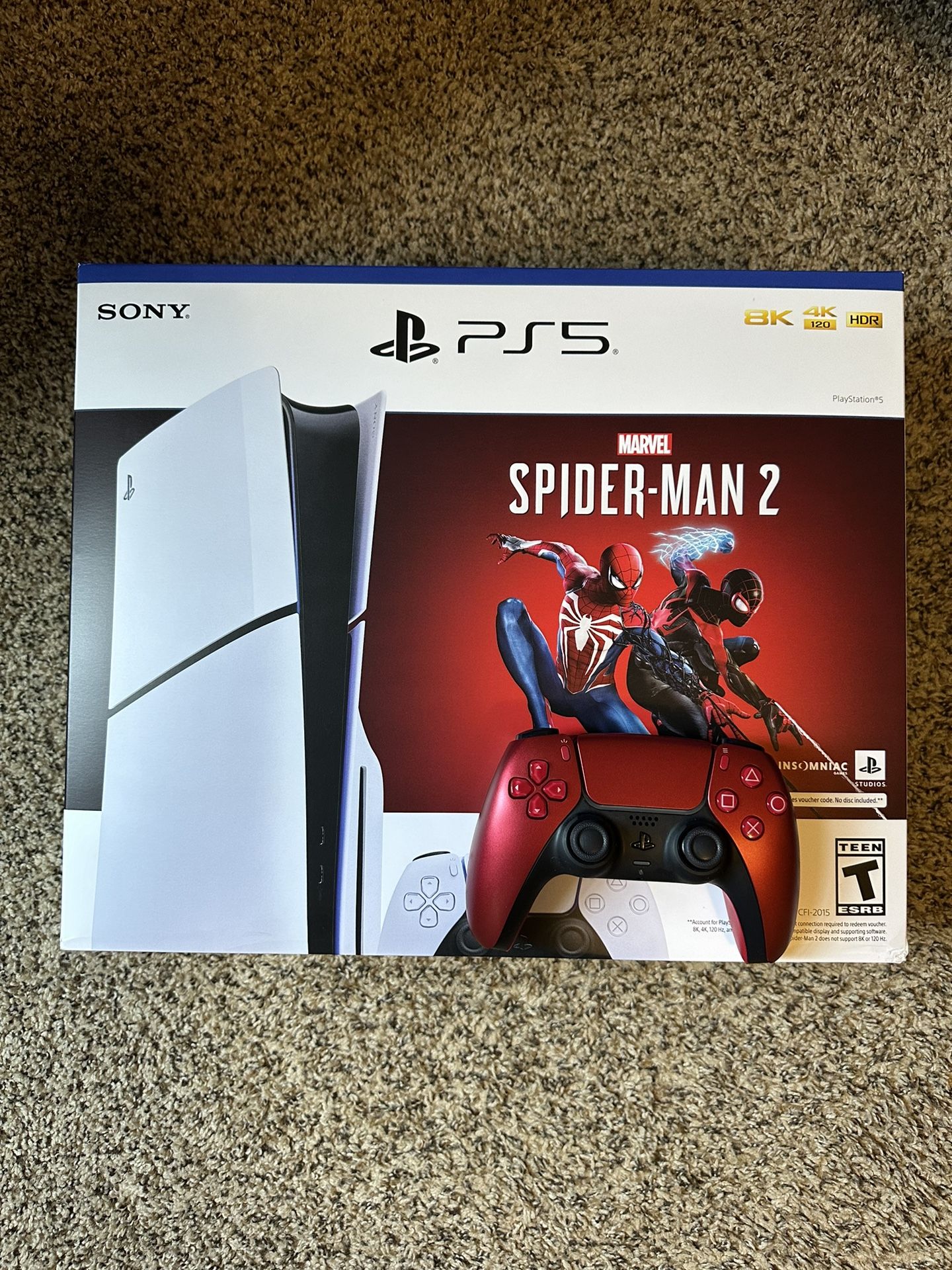 PlayStation 5 Slim Blu-ray (Spiderman2 Bundle)
