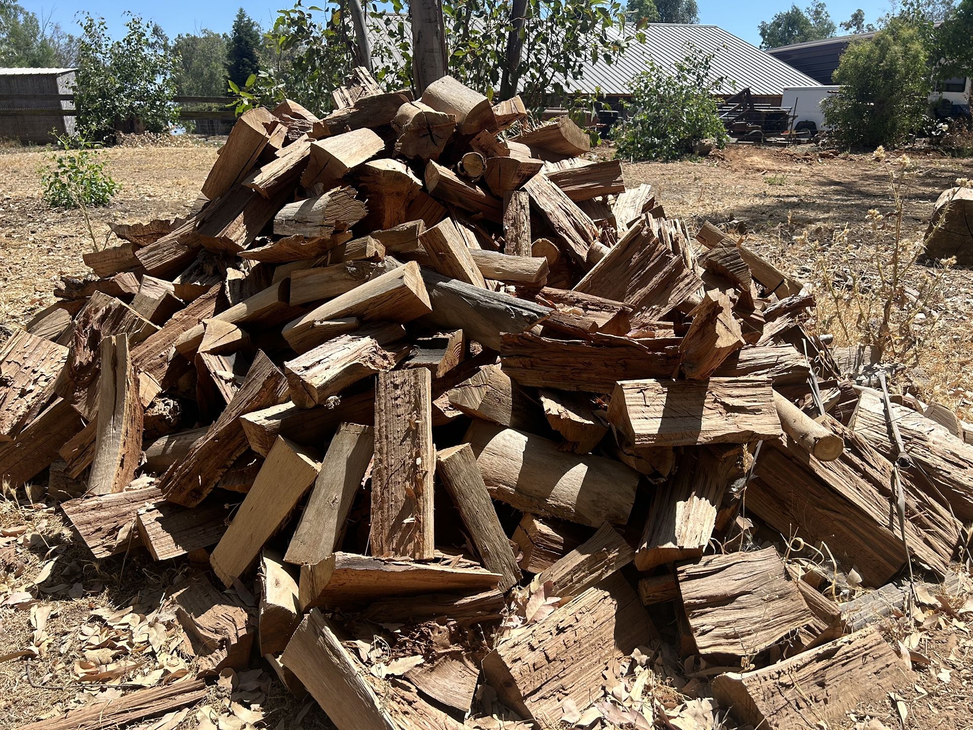 Truckload Of Split Firewood