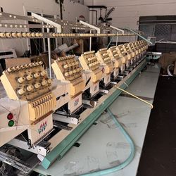 Tajima 15 Head Embroidery Machine