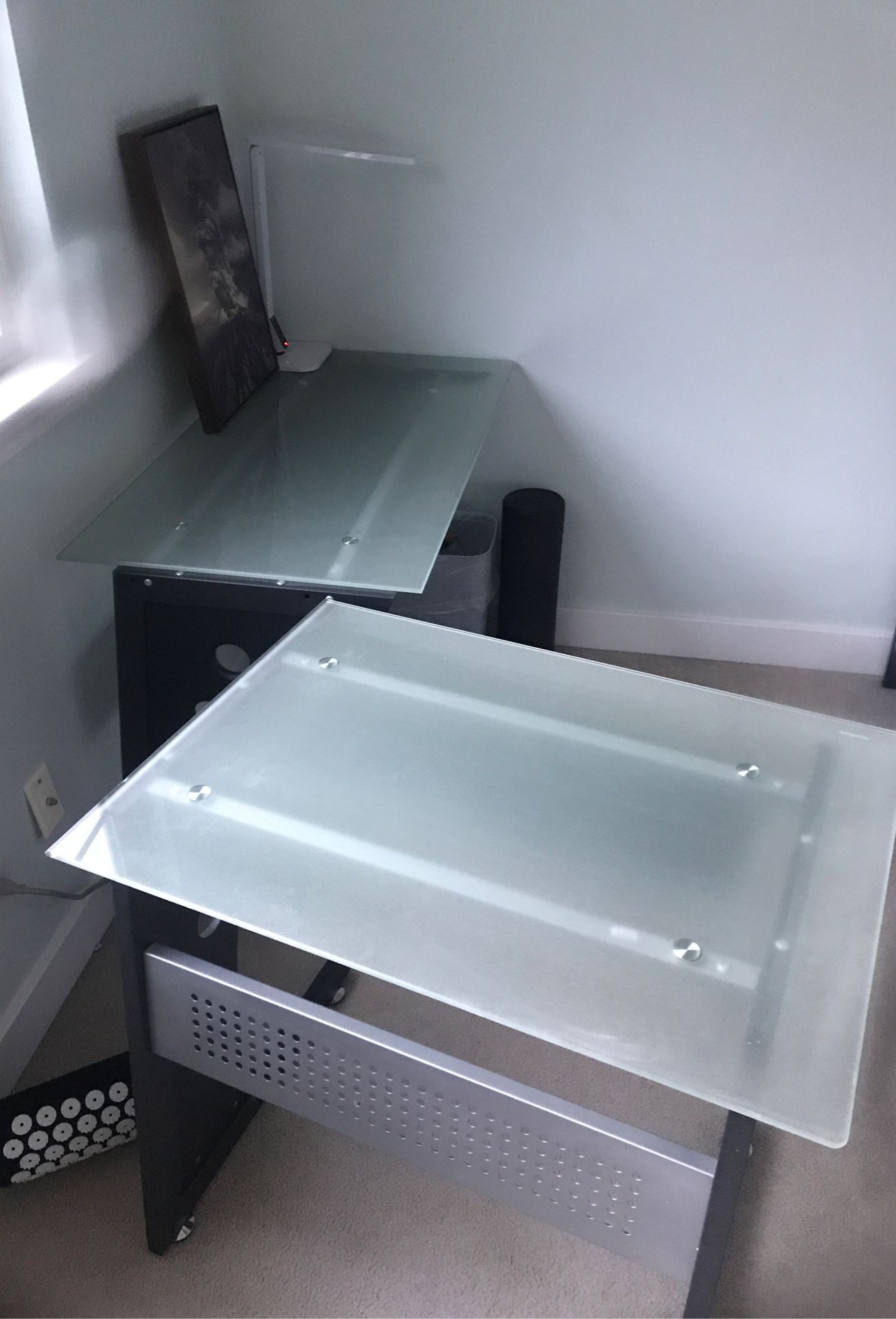 L shape tables