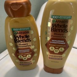 Garnier Whole Blend Honey Shampoo & Conditioner 