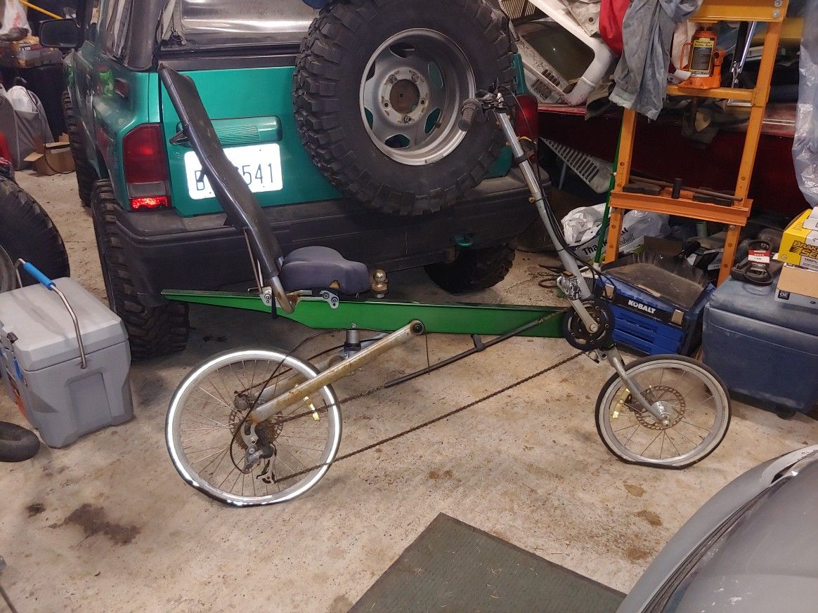 Mountain Drive Recumbent $150 Needs Tires.