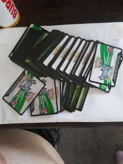 Pokemon Code Cards