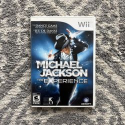 Micheal Jackson The Experience Wii