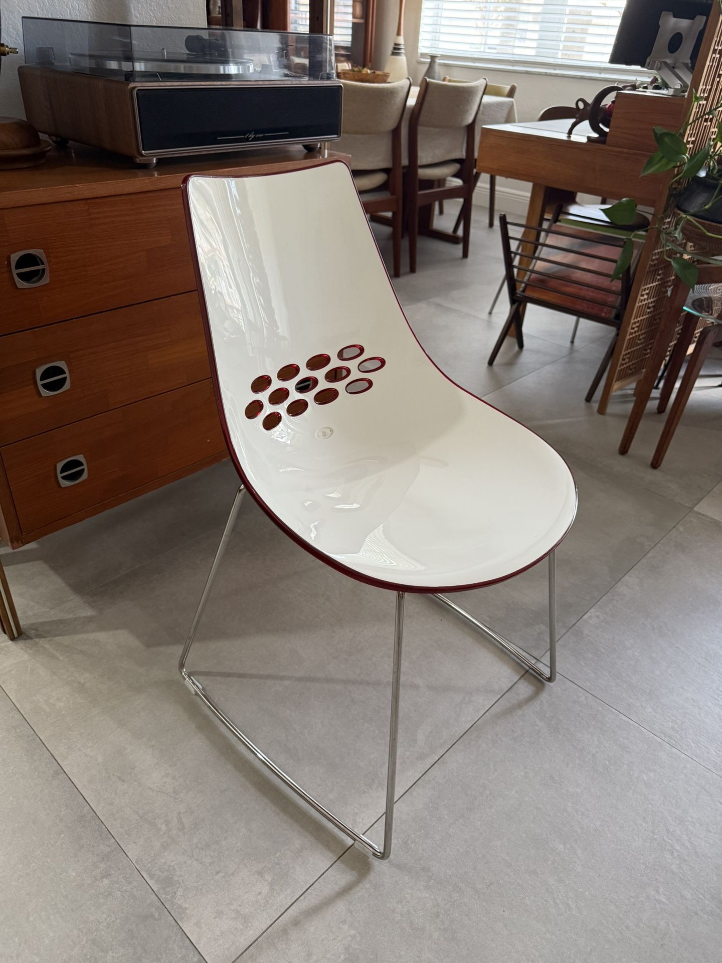Italian Calligaris Modern Jam Chairs only 1
