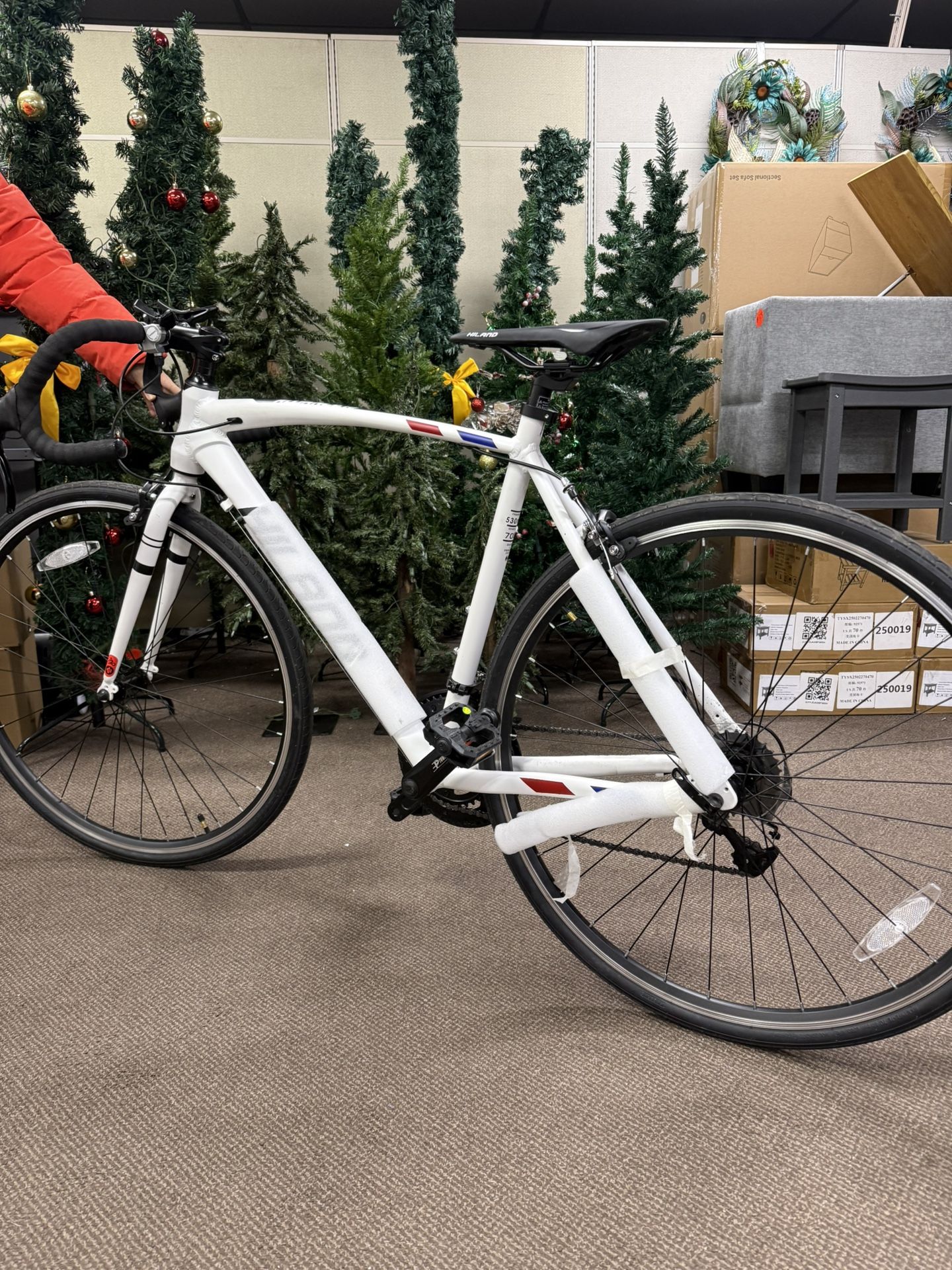 HILAND 700C Road Bike, 14 Speeds Sport Bike, Light Weight Aluminum Frame, Racing Bike for Men Women Adult Bicycle Amazon's Choice 