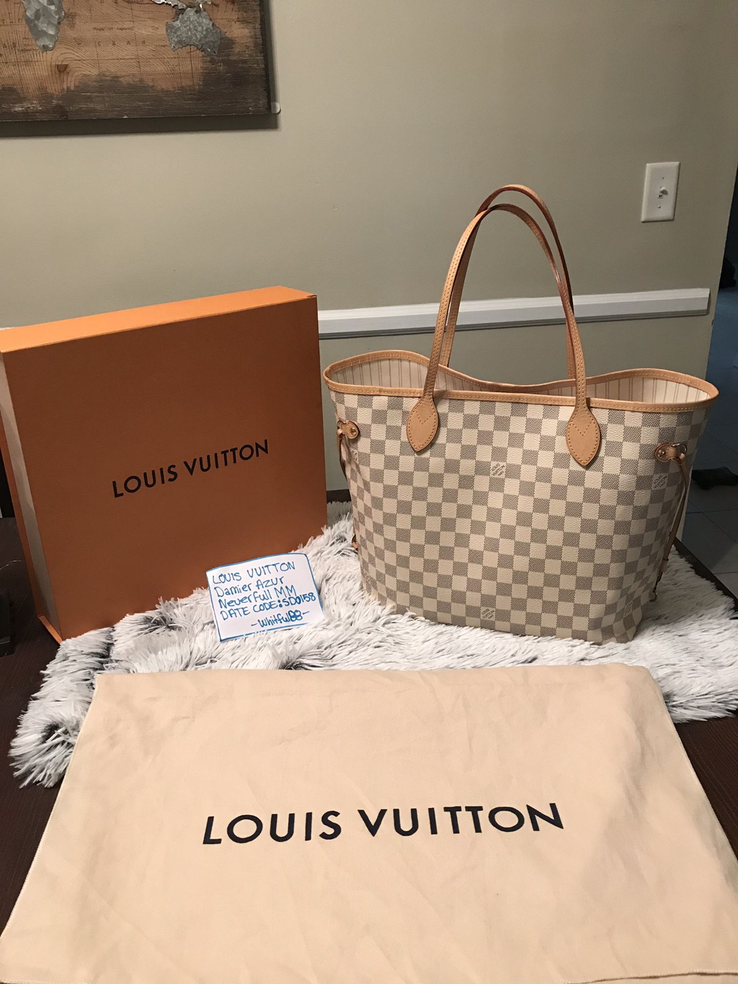 Louis Vuitton, Bags, Louis Vuitton Neverfull Mm With Pouchprice Is Firm