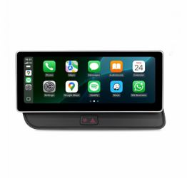 Car Stereo Radio Audi Q5 Multimedia 2009 2010 2011 2012 2013 2014 2015 2016 2017 Wireless Carport Android Auto, 10.25” Touch Screen Head Units