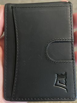 Kings Loot Money Clip Slim Minimalist Wallet for Men – RFID Blocking Leather Design with Money Clip