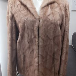 LUXURY MINK FUR JACKET 