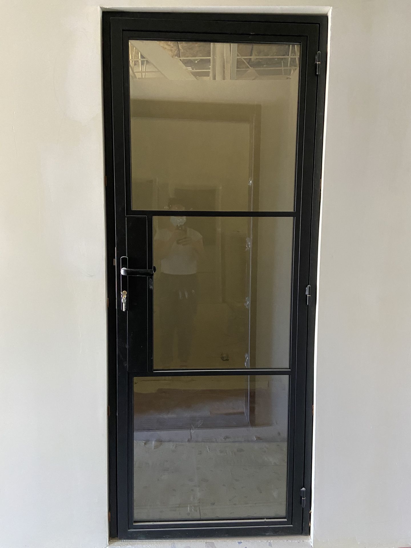New Steel Glass Doors Double Tempered Custom Made