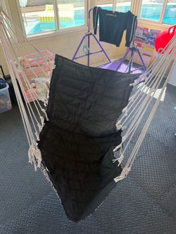 Outdoor Hammock Chair, Black