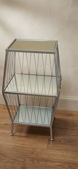 Mirror side table