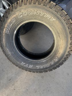 WILD COUNTRY Radial Xtx Tire LT245/75R16 