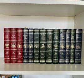 Harvard Classics books vintage collection