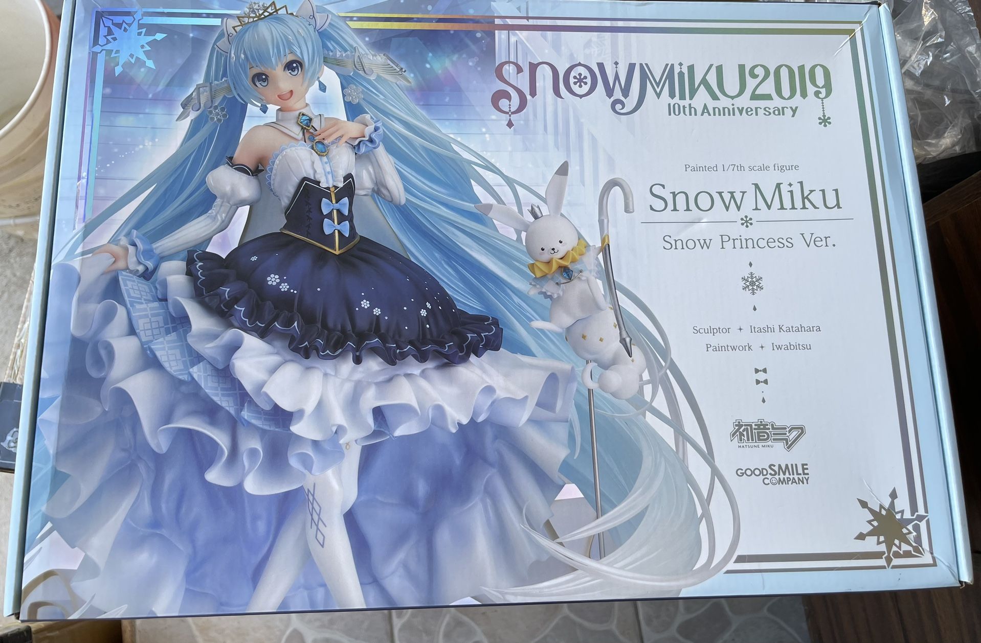 Goodsmile Hatsune Miku Snow Princess ver 2019 10th Anniversary 1/7