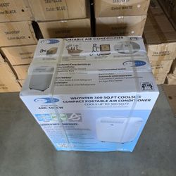 Whynter Portable Air Conditioner 10,000 BTU  Cools 300 Sq.ft. Newb