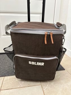 SDLINR Large Rolling Cooler, Leakproof I Cooler Bag w/ Wheels & Handle