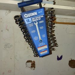 New Quinn 12pc 100T Ratcheting Wrench Set