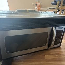 GE black Over The Range Microwave