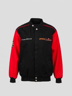 Vintage Chase Authentics STIHL Evernham Motorsports Jacket M - Possibly Signed by Ray Evernham - Small Stains