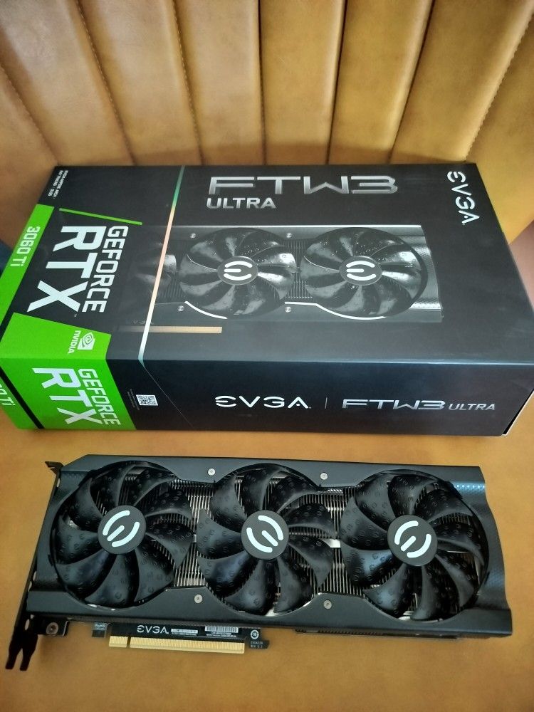 EVGA RTX 3060 TI FTW Ultra Gaming - 8GB GDDR6 ARGB LHR