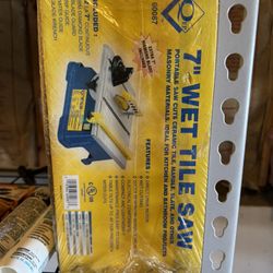 7” Wet Saw