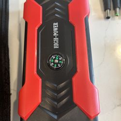Car Jump Starter Power Pack Multi Function With case.