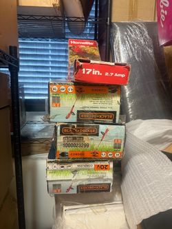 Black+Decker Corded String Trimmer/Edger Lot