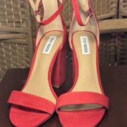 Steve Madden Red Shoe For Women 