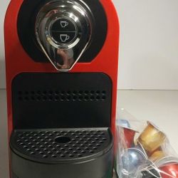 Chefwave Espresso Machine & Capsules (Like New)