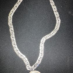 925 SOLID Sterling Silver 14MM   Chain 