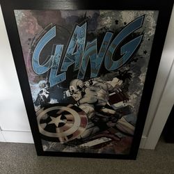 Super Hero Framed Picture 