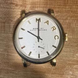 Vintage Marc jacobs Gold Plated Face