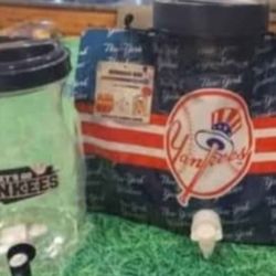 Yankees Beverage Dispensers