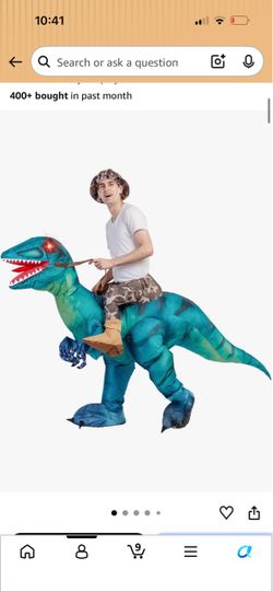 Adult Blow up Dino Costume