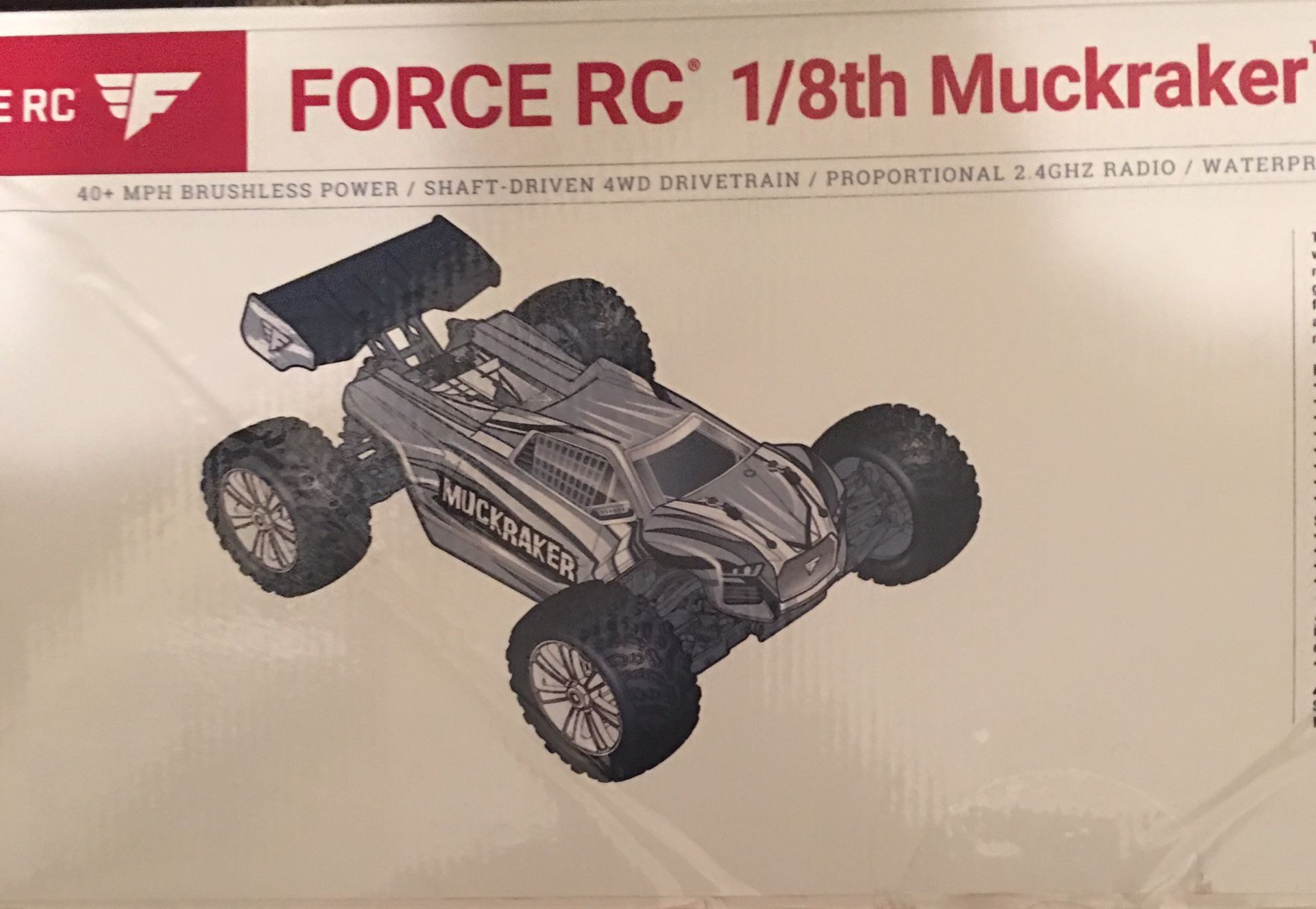FORCE RC 1/8 MUCKraker 4WD Truggy: RTR remote control car