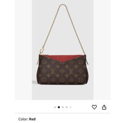 Louis Vuitton Women's Pre-Loved Monogram Pallas Clutch