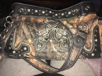 Camo purse