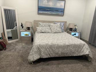 Ashley furniture modern bedroom set