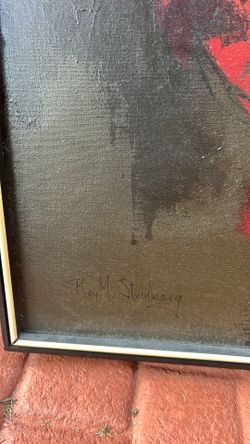 Roy m Steinberg signed painting